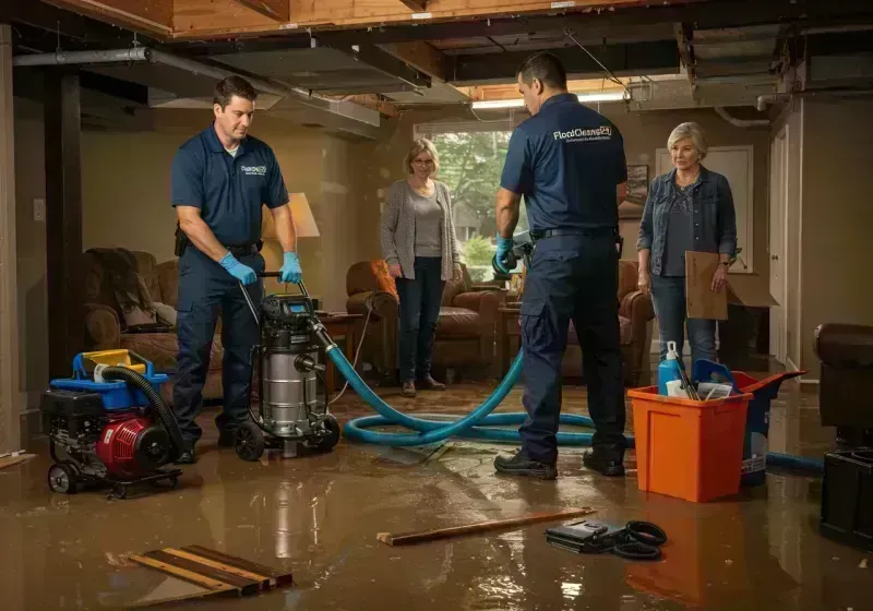 Basement Water Extraction and Removal Techniques process in Gillespie, IL